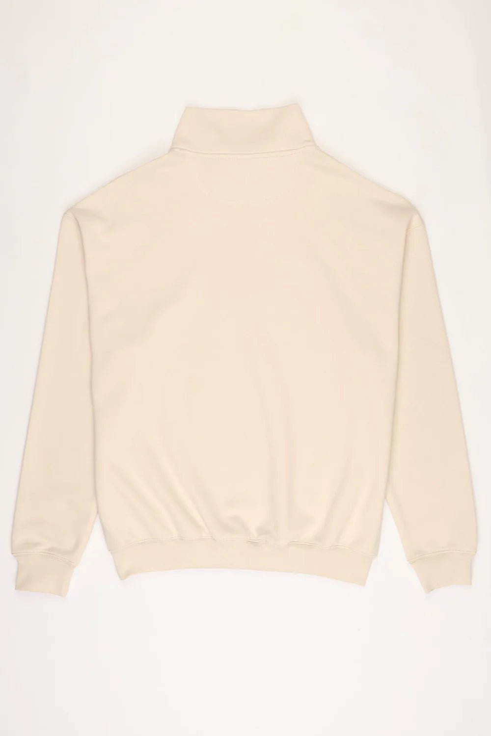Beige 1/4 Zip Fleece Tracksuit