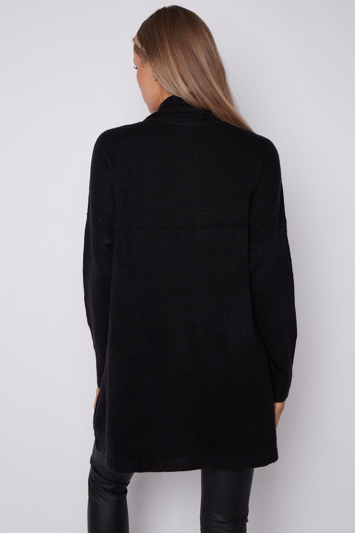 Black Fringed Tassel Cardigan