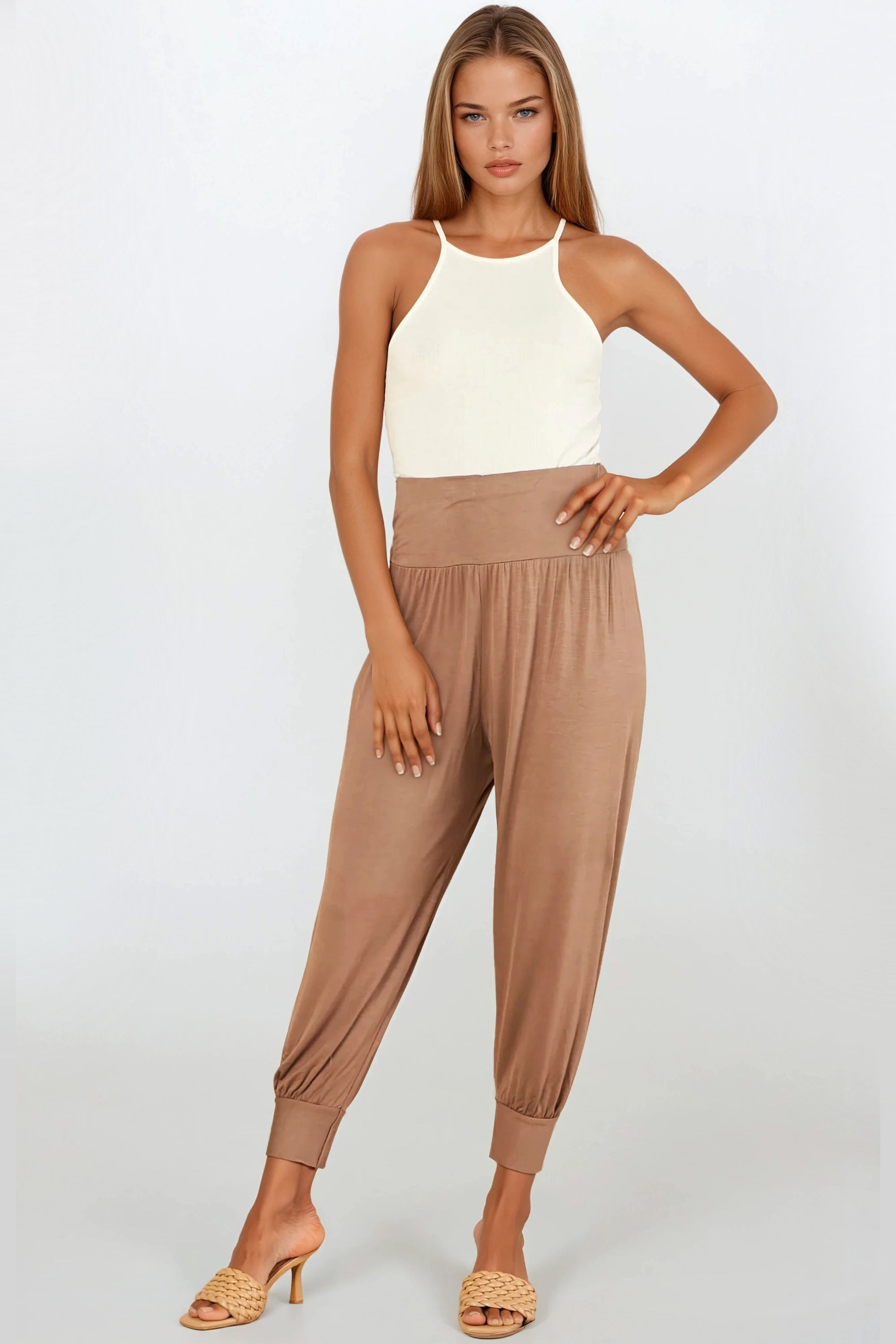 Mocha Harem Pants