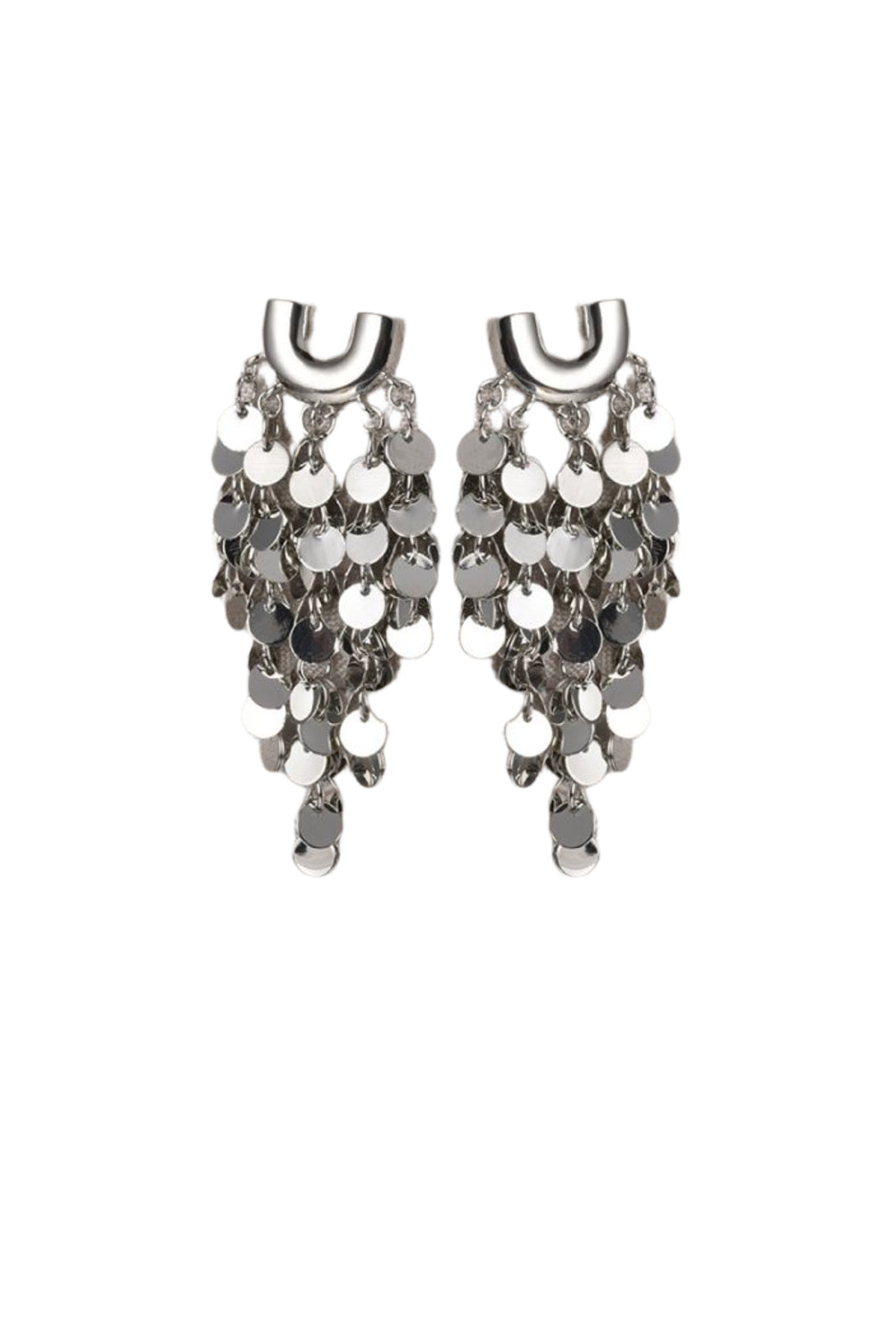 Silver Tassel Earrings