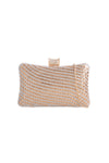 Gold Diamnate Clutch Bag