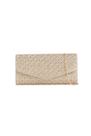 Gold Diamante Evening Clutch Bag