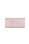 Rose Gold Diamante Evening Clutch Bag