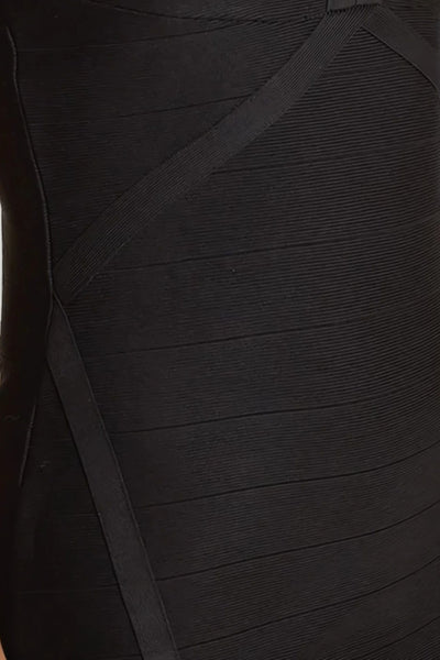 Black Bandage Bodycon Mini Dress