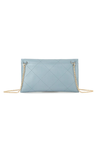 Blue Grey Clutch Bag