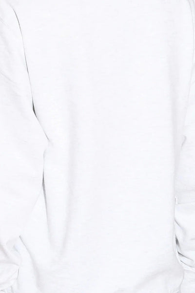 White Follow Your Journey Sweatshirt