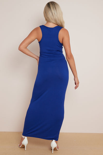 Royal Blue Racerback Maxi Dress