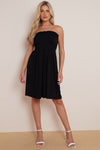 Black Bandeau Summer Dress