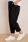 Black Magic Drawstring Trousers