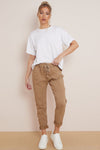 Camel Magic Drawstring Trousers