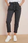 Charcoal Magic Drawstring Trousers