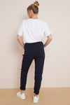 Navy Magic Drawstring Trousers