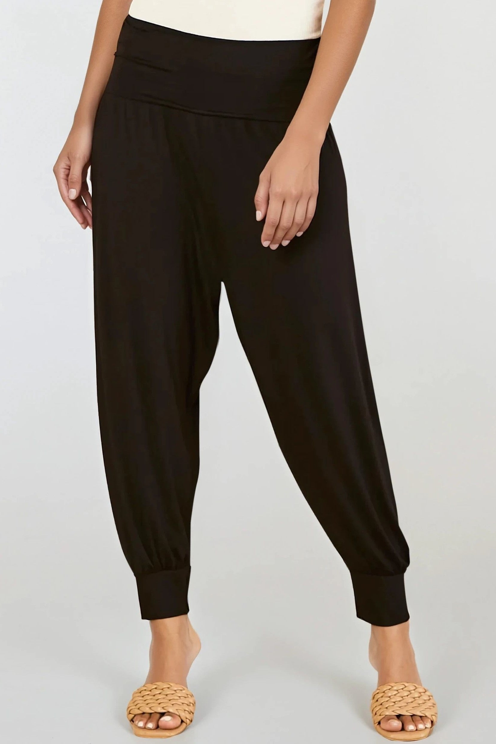 Black Harem Pants