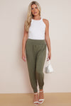 Khaki Harem Pants