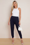 Navy Harem Pants