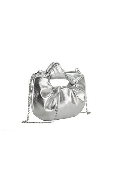 Silver Knot Detail Bag