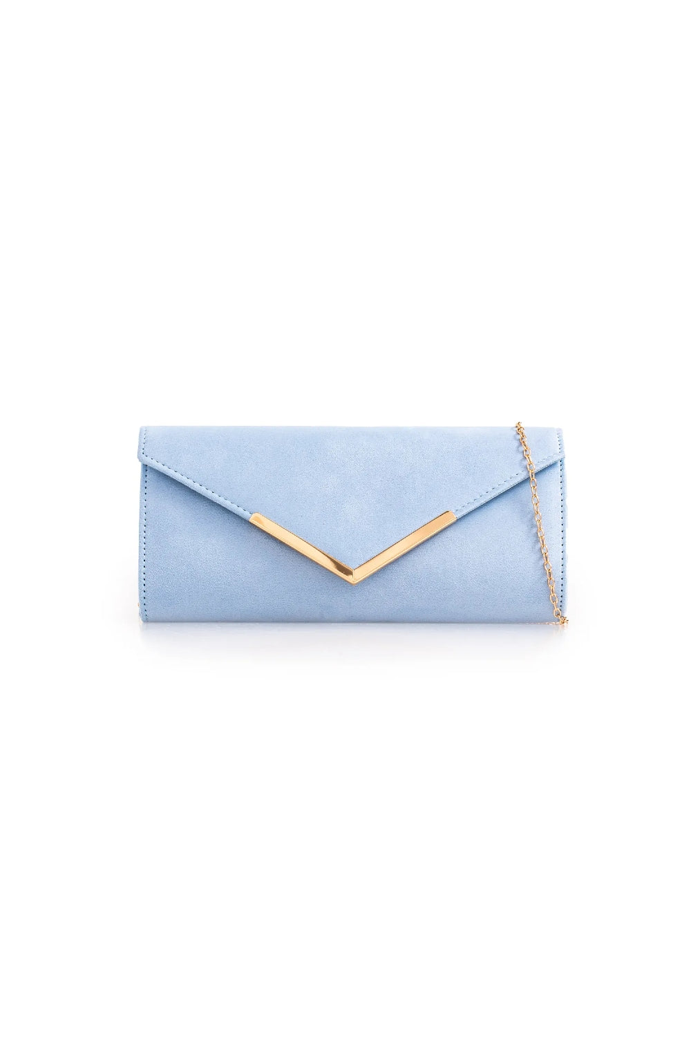 Serenity Suede Envelope Clutch Bag