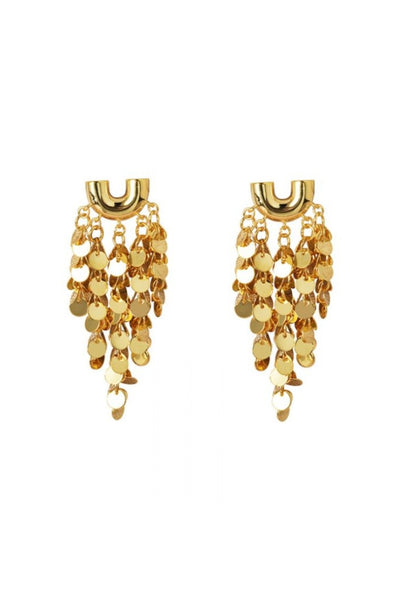 Gold Tassel Earrings