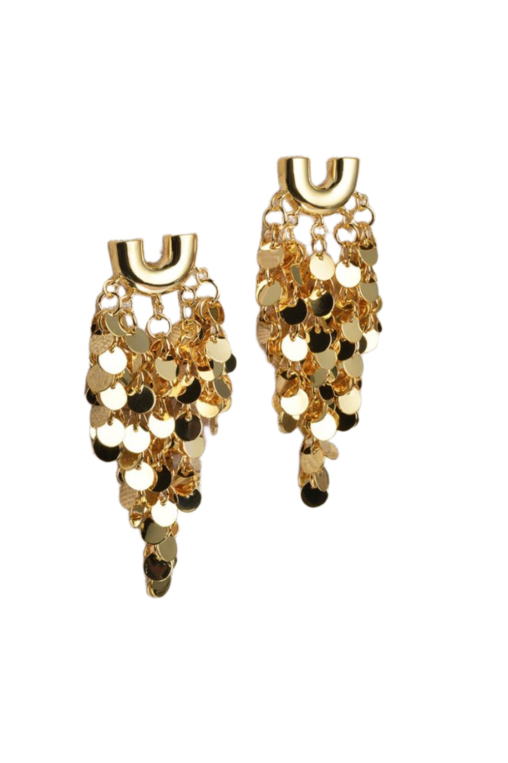 Gold Tassel Earrings