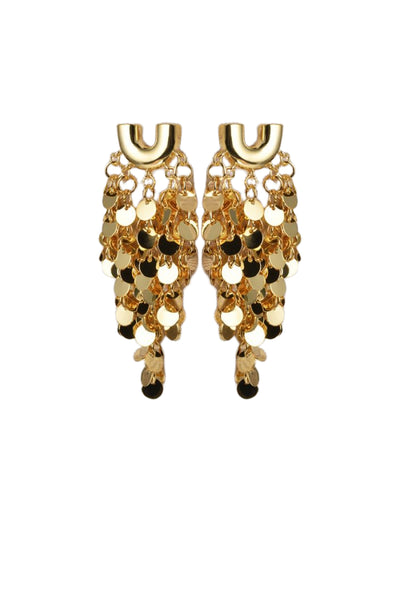Gold Tassel Earrings