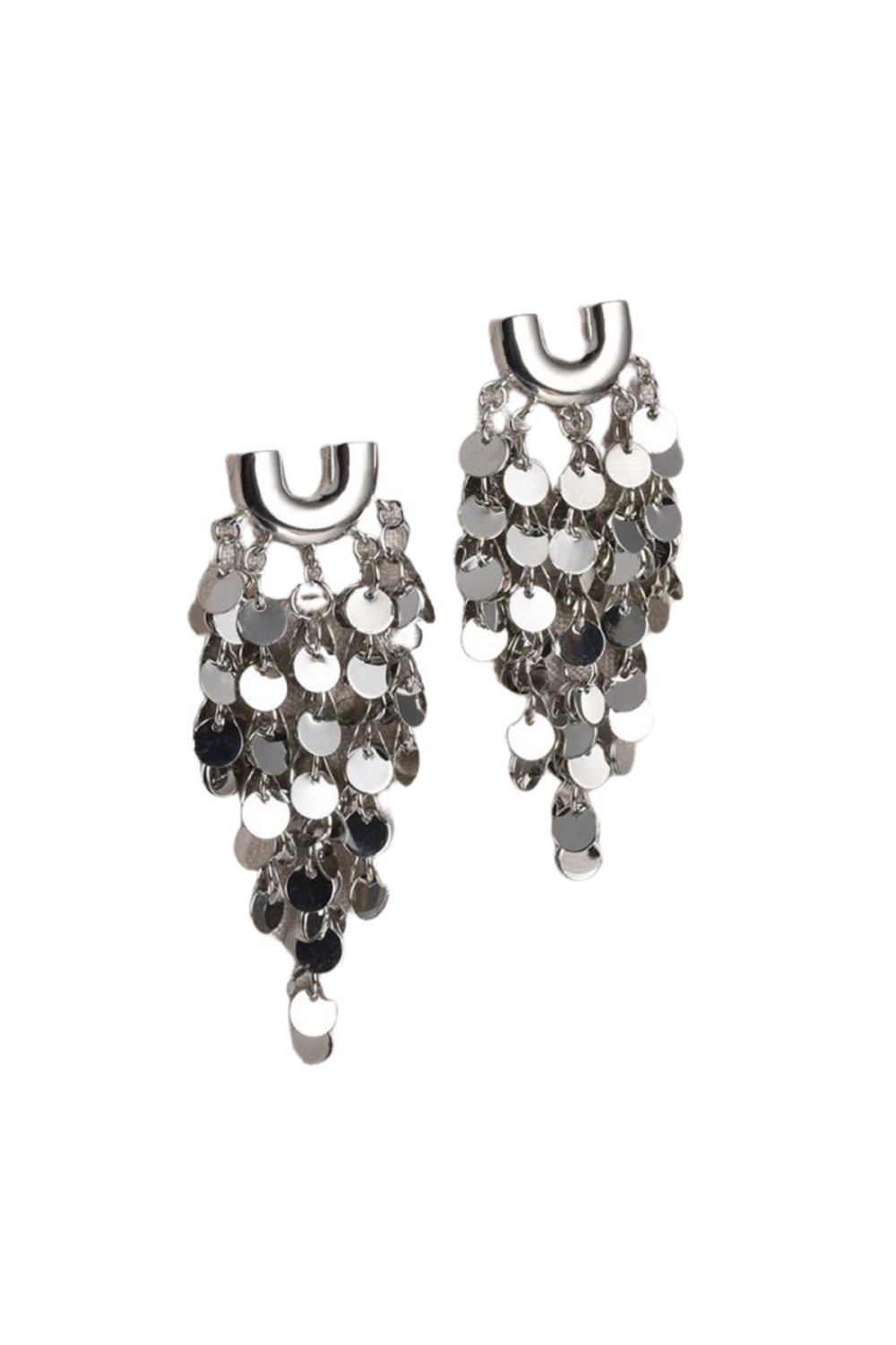 Silver Tassel Earrings