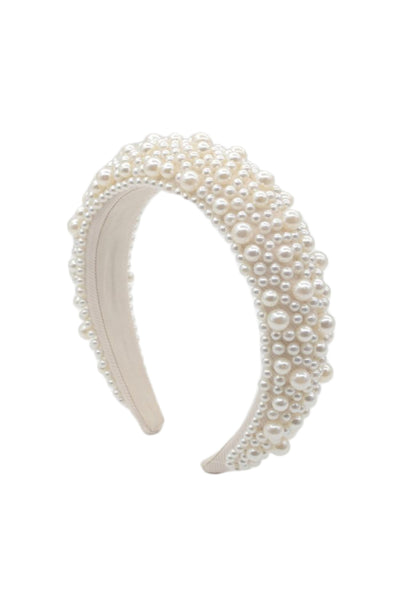 Ivory Pearl Chunky Headband