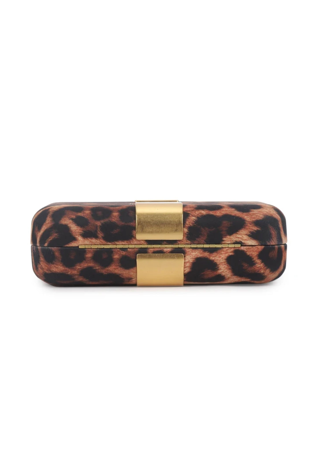 Leopard Print Evening Clutch Bag