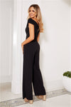 Bryan Black Bardot Jumpsuit